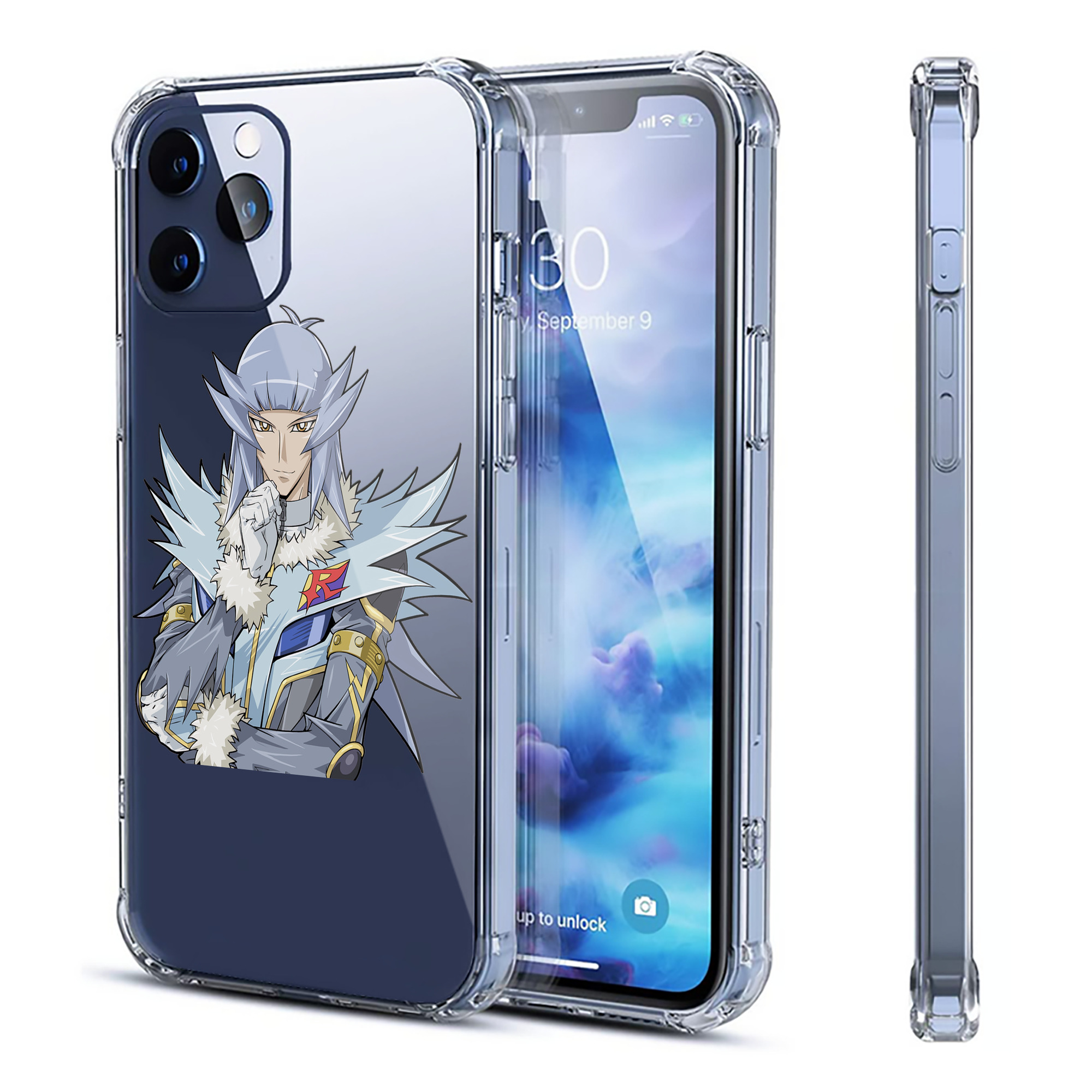 （画像用） 遊☆戯☆王 Yu-Gi-Oh! 【iPhone 12シリーズ対応】透明スマホケース（クリアソフトケース）